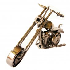 Creative Home Decoration Iron Model Knick-knacks Chain Motorcycle Model Bronze