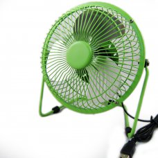 819 Desktop Fan USB Power Supply 360° Rotating 2 Speeds Mini Portable Fan