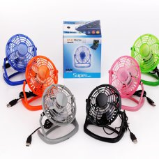 816 Desktop Fan USB Power Supply 2 Speeds Mini Portable Fan