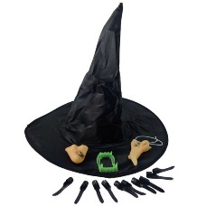 Halloween Prop Costume Cosplay Witch Suit