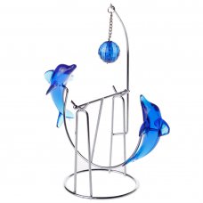 Dolphin Love Decoration Blue