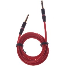 3.5mm Audio Extension Cable Male to Male Audio Connection Cord Car Use AUX Cable Red