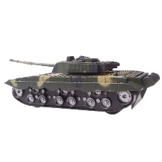 Children Kid Toys Gift Remote Control Tank Rechargeable Chinese 99 Main Battle Tank Model Green