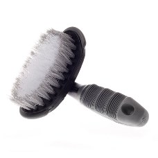 Truck Car Motorcycle Wheel Tire Rim Hub Clean Wash Usefull Brush Cleaning Tool Black