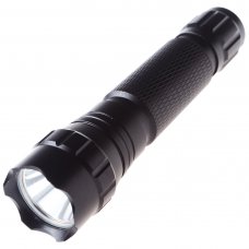 T6 Flashlight Outdoor Strong Light Flashlight  Highlight Medium Light Blasting Flash Black