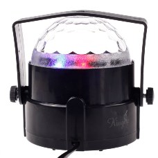 Pub Stage Prop Mini Crystal Ball Lamp Stage Lamp Voice Control Colorful Stage Light