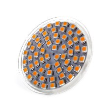 LED Spotlight Lighting Light Emitting Diode 3528 Warm White (3000-3500K) GU10 Silver 3.5W