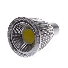 LED Spotlight Lighting Light Emitting Diode COB White (6000-6500K) GU10 Silver