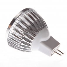 LED Spotlight Lighting Light Emitting Diode White (6000-6500K) MR16 Silver