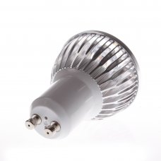 LED Spotlight Lighting Light Emitting Diode Warm White (3000-3500K) GU10 Silver