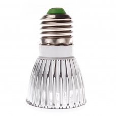 LED Spotlight Lighting Light Emitting Diode White (6000-6500K) E27 Silver