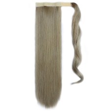 Wig Velcro Ponytail Long Straight Hair Wig 16#