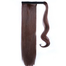 Wig Velcro Ponytail Long Straight Hair Wig 33J