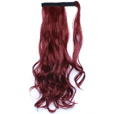 Wig Velcro Ponytail Curly Hair Wig 118#