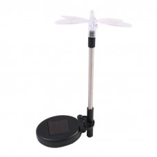 Solar Powered Dragonfly Bird Butterfly Garden Stake Light Multicolor LED Light