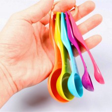 Measuring Spoon Set ABS Plastic 5-Piece 1ml, 2.5ml, 5ml, 7.5ml, 10ml