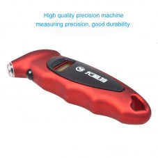 UNIT YLT-6028 Portable Car Accessory Tire Gauge Red