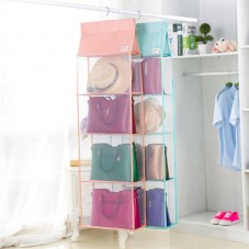 Hanging Closet Organizer Multilayer Washable Closet Bag Clothes Organizer