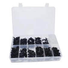 350Pcs Universal Car Trim Moulding Clips Plastic Push Pin Rivet Fasteners Kit