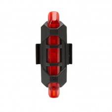 Bicycle LED Signal Light Warning Light Flashlight Rear Tail Light USB Charge