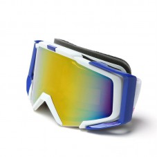 Cool Men Women Double Layer Outdoor Skiing Goggles Anti-Fog Motorcycle Goggles