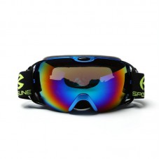 Unisex Double Layers Snow Sports Spherical Anti-Fog Skiing Goggles