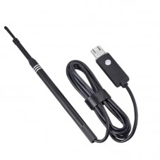 2-in-1 Ear Nose Throat Endoscope 6LED Waterproof Ear Spoon Earpick Ear Care