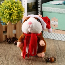 Funny Walking Talking Speaking Nodding Hamster Plush Toy Animal Kids Toy