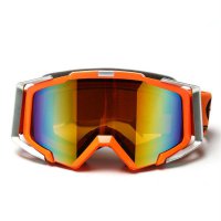 Cool Men Women Double Layer Outdoor Skiing Goggles Anti-Fog Motorcycle Goggles