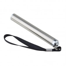 Stainless Steel Mini Penlight Waterproof LED Flashlight Battery Portable Torch