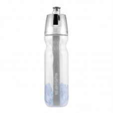 Double-deck Spray Sports Drink Water Bottle Cold Insulation For Outdoor Sports