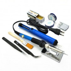 60W 200-450℃ Adjustable Temperature Electric Soldering Iron Welding Tool Kit