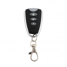 Universal 3 Buttons Remote Control Car Key Electric Garage Door Keychain