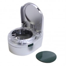 Mini Portable Car Ashtray with LED Light Home Cigarette Ashtray for Smoker