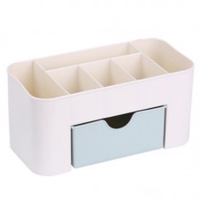 Desktop Makeup Organizer Plastic Storage Box Cosmetic Organizer Storage Case