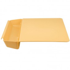 2-in-1 Kitchen Chopping Board Non-slip Folding Cutting Board with Slot