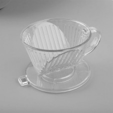 PP Resin Coffee Filter Cup Drip Coffee Filter Manually Follicular Filter