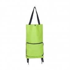 Waterproof Oxford Cloth Foldable Supermarker Shopping Trolley Wheel Bag