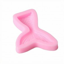 Mermaid Fishtail Shaped Cake Mold Soft Silicone DIY Baking Fondant Mold Tool