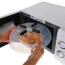 Magnet Food Splatter Guard Microwave Anti-Sputtering Cover With Steam Vents