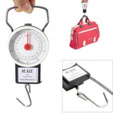 22kg Portable ABS Scale Fishing Hook Said Weighing Kitchen With Tape Measure