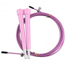 Cable Steel Jump Skipping Jumping Speed Fitness Rope Cross Fit MMA Boxing