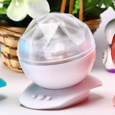 Remote Control Diamond Shaped Projector Night Light Built-in Mini Music Player