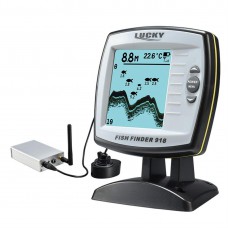 FF918-WLS Wireless Boat Fish Finder 300m/980ft Operation Range Fishing Tool