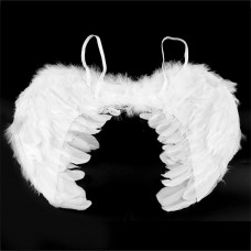 New Feather Fairy Angel Wings Party Fancy Dress Costume Accessory 45*35cm