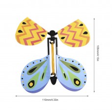 Flying Butterfly Wind Up Swallow Tail Butterfly Magic Funny Toy For Wedding