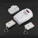 Home Motion Sensor 105dB Alarm with 2 Remote Control