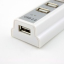 Socket Shaped 10 Port USB 2.0 Hub + Power Source for PC Laptop