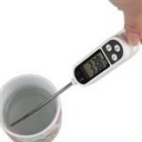 LCD Display Food Thermometer with Reading Holder for Cooking Food Probe Meat