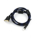 1.5M Gold HDMI Male to VGA HD-15 pin Male Cable 5ft